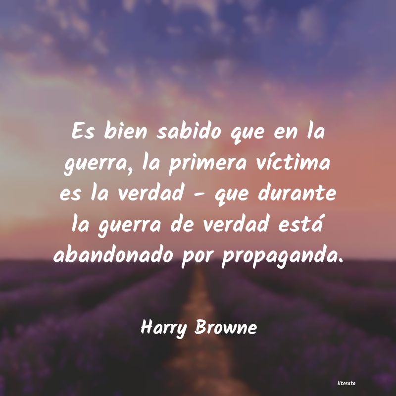 Frases de Harry Browne