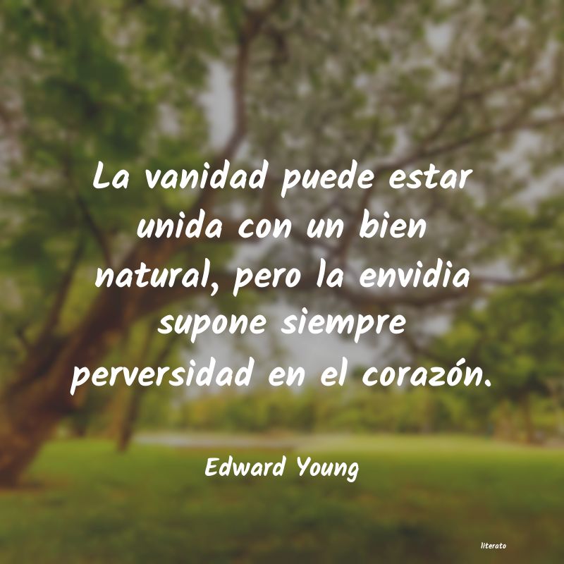 Frases de Edward Young