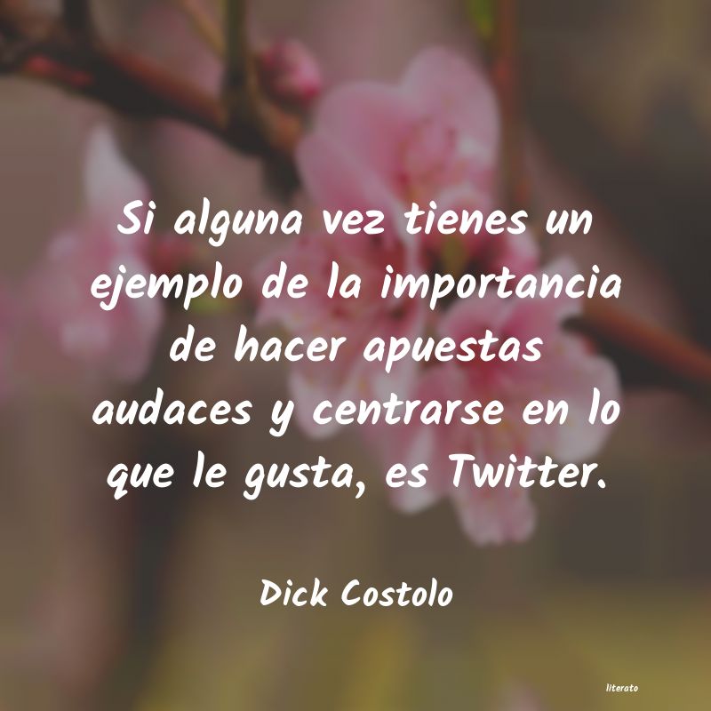 Frases de Dick Costolo