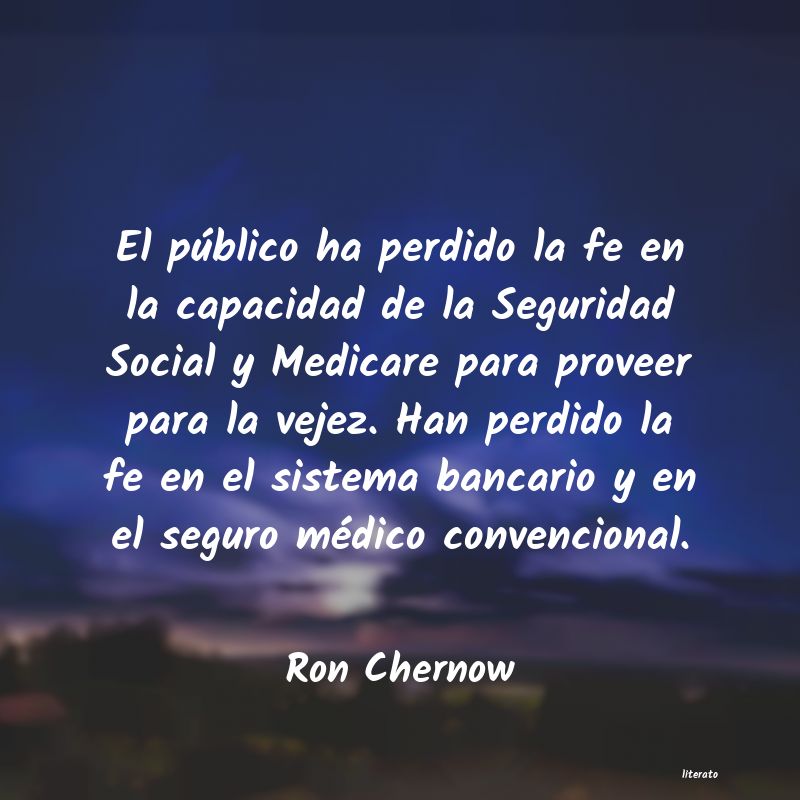 frases de Ron Chernow