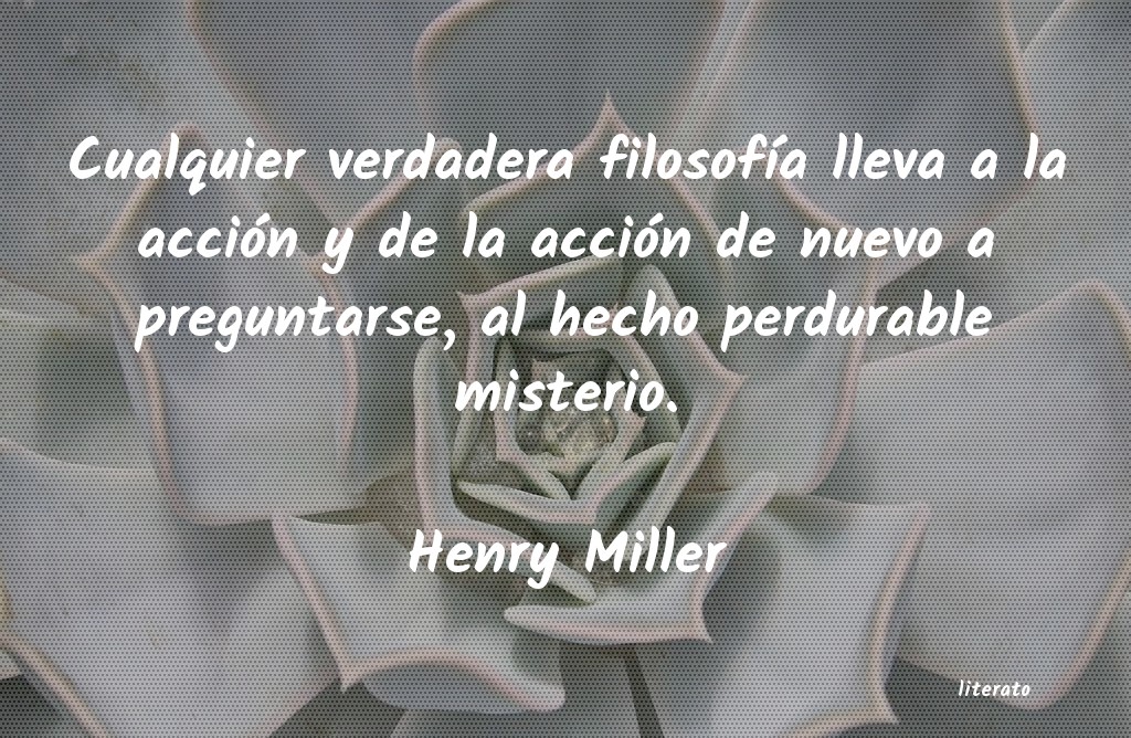 frases de Henry Miller