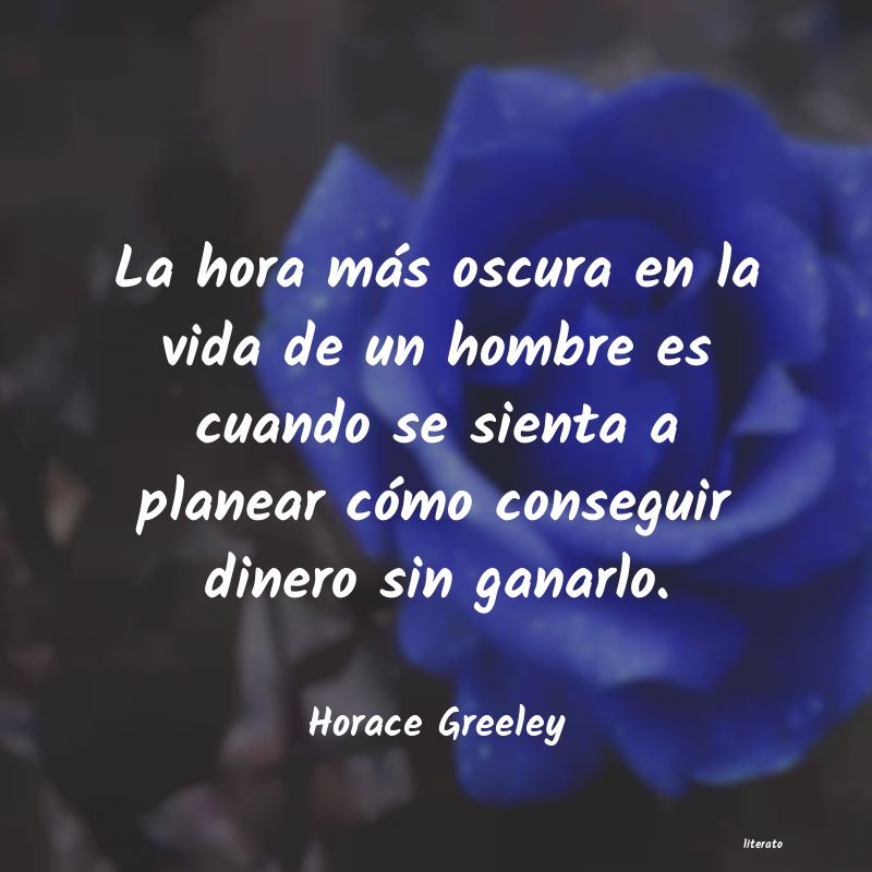 Frases de Horace Greeley