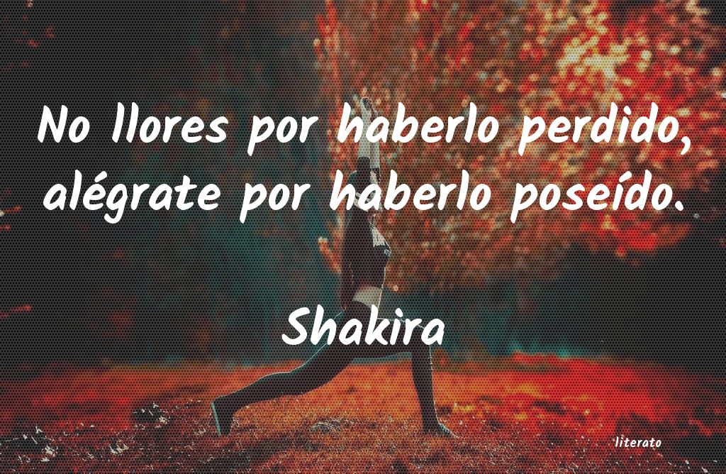 Frases de Shakira