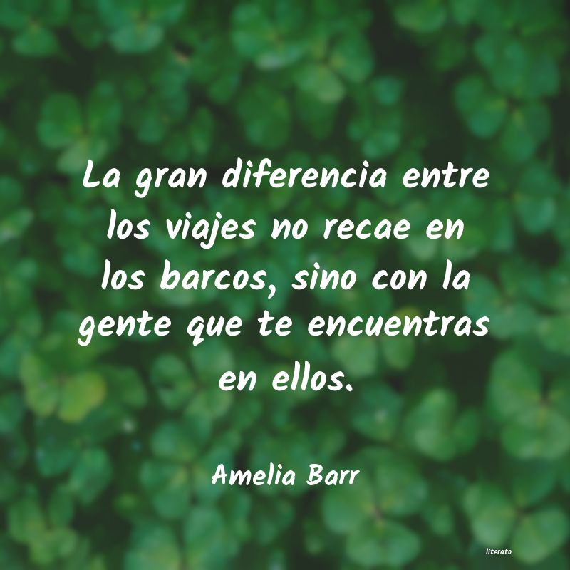 frases de Amelia Barr