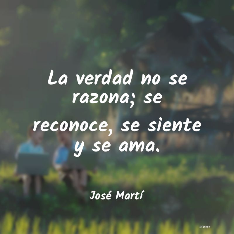 Frases de José Martí