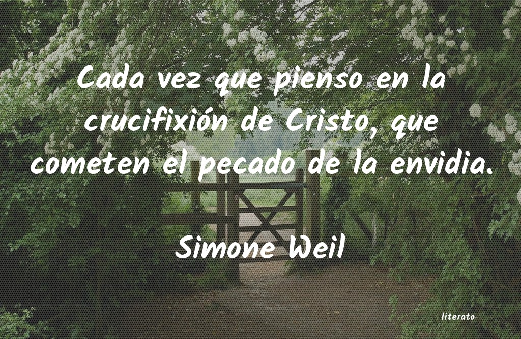 Frases de Simone Weil