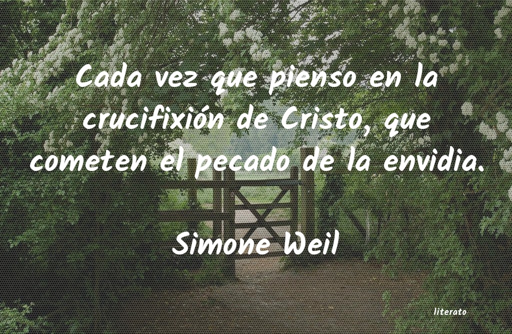 frases de Simone Weil