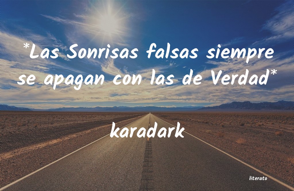 Frases de karadark