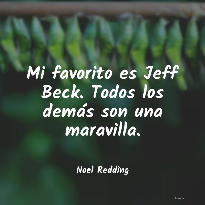 Frases de Noel Redding