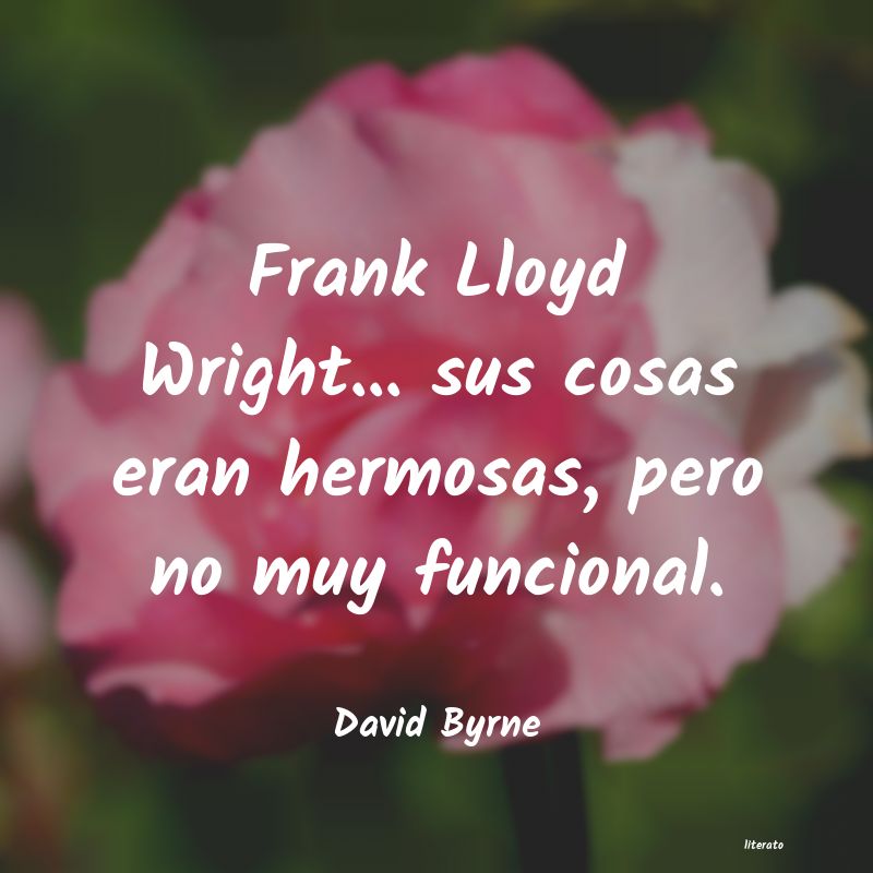 Frases de David Byrne