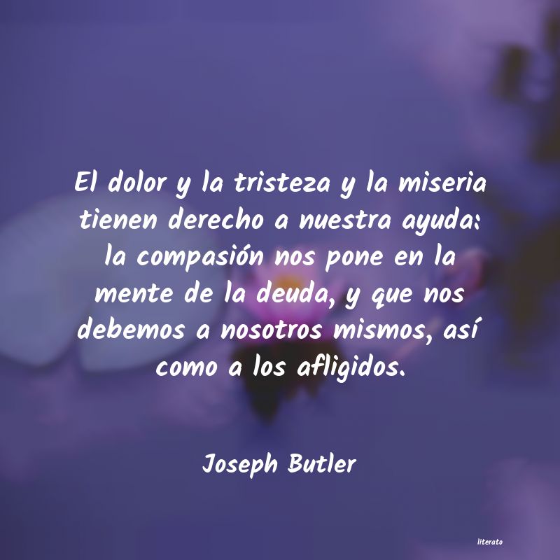 Frases de Joseph Butler