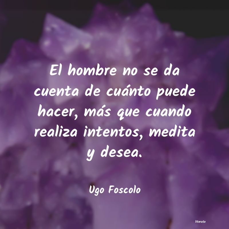 Frases de Ugo Foscolo