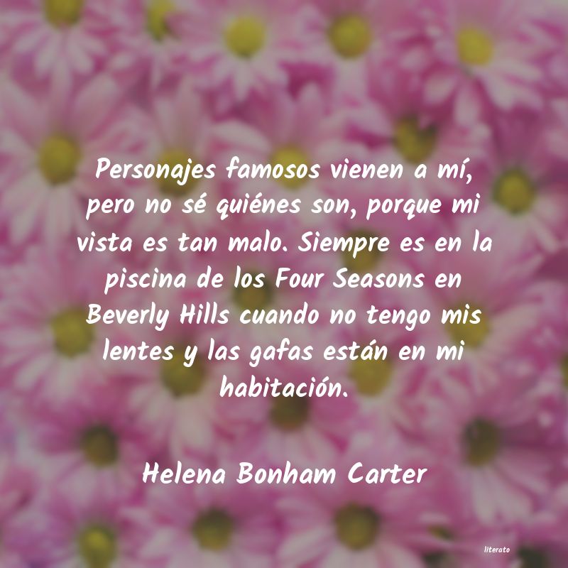 frases de Helena Bonham Carter