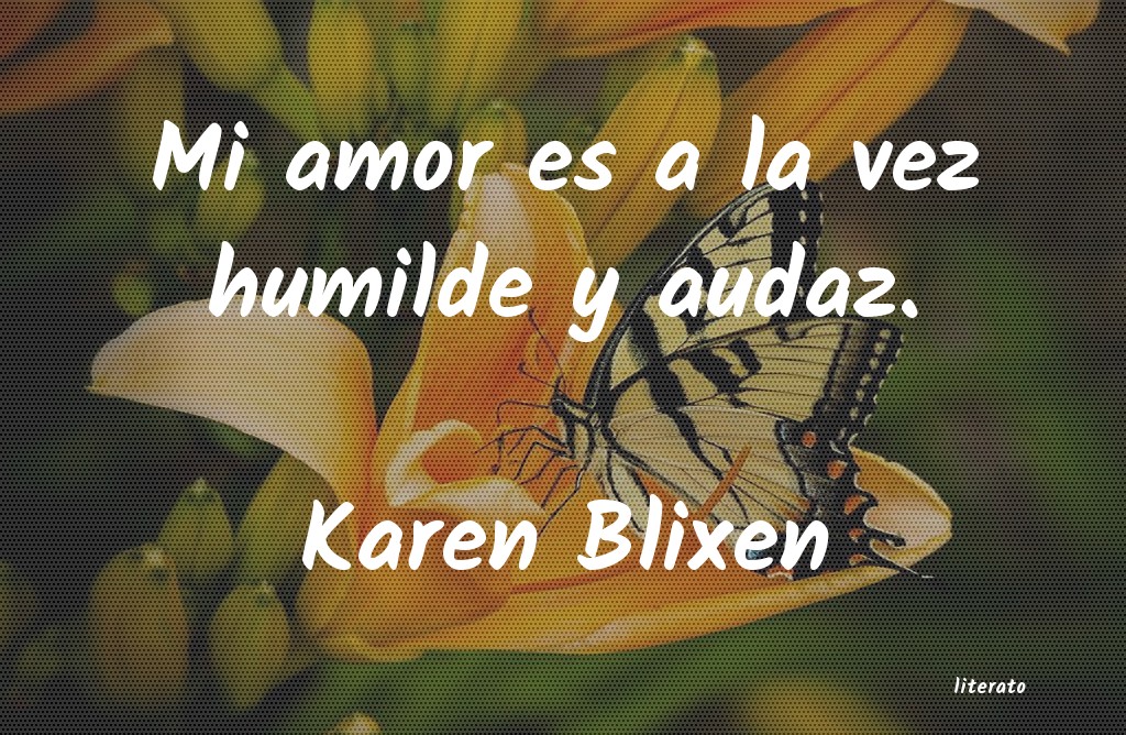 Frases de Karen Blixen