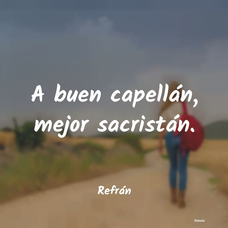 frases de Refrán