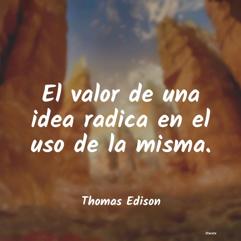 <ol class='breadcrumb' itemscope itemtype='http://schema.org/BreadcrumbList'>
<li itemprop='itemListElement'><a href='/autores/'>Autores</a></li>
<li itemprop='itemListElement'><a href='/autor/thomas_edison/'>Thomas Edison</a></li>
</ol>