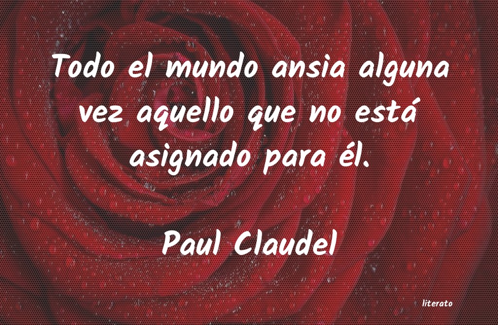 Frases de Paul Claudel