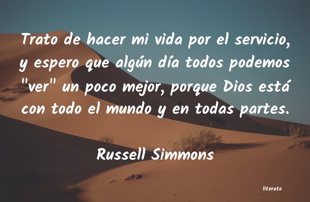 frases de Russell Simmons