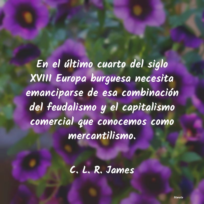 frases de C. L. R. James