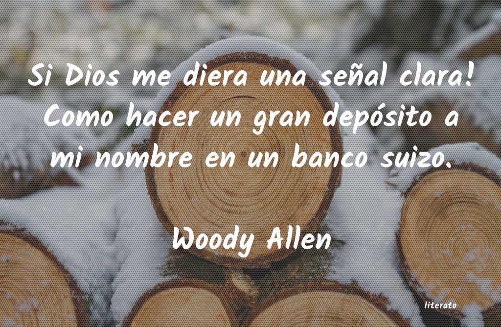 Frases de Woody Allen