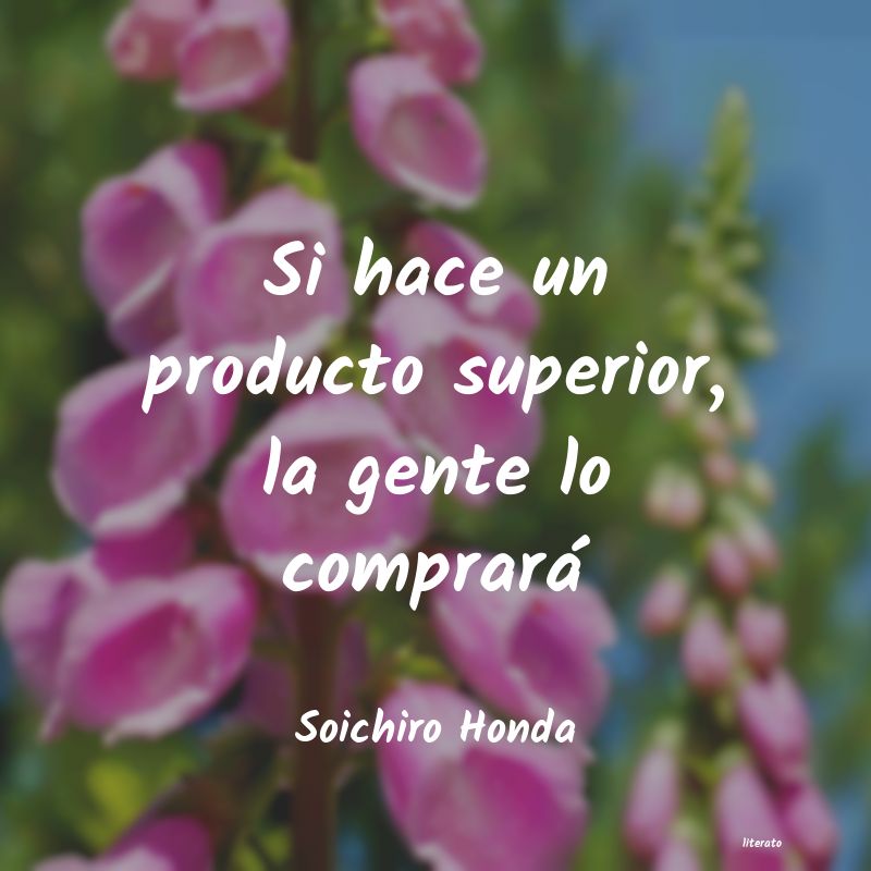 Frases de Soichiro Honda