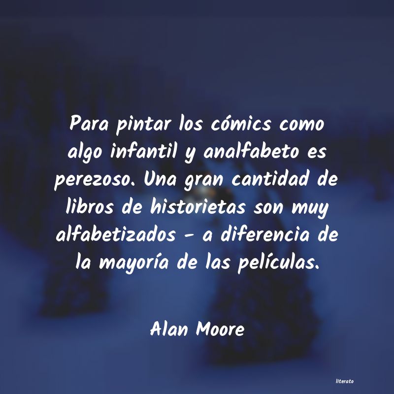 Frases de Alan Moore