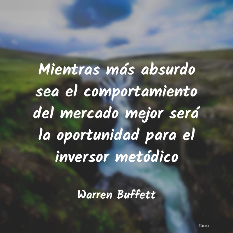 frases de Warren Buffett