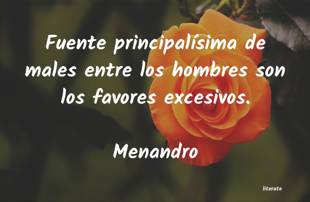 frases de Menandro