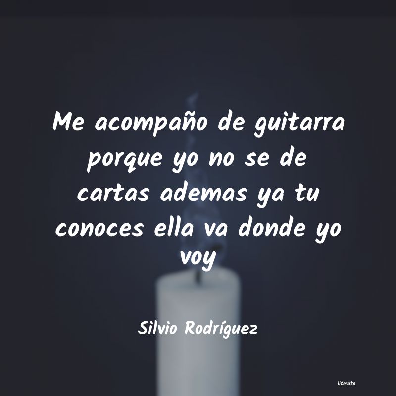 frases de Silvio RodrÃguez