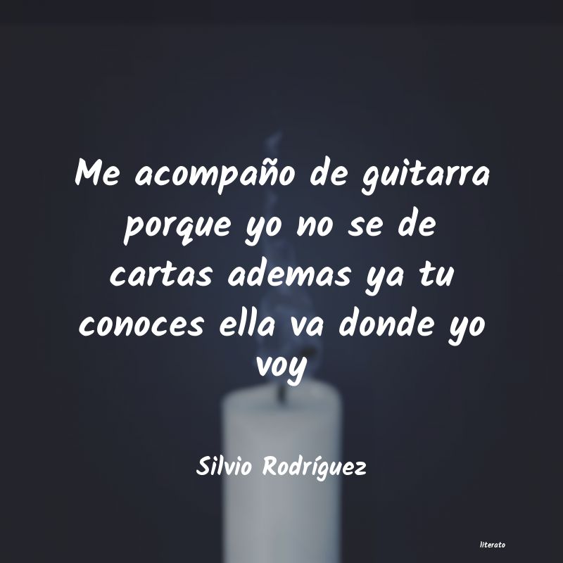 Frases de Silvio Rodríguez