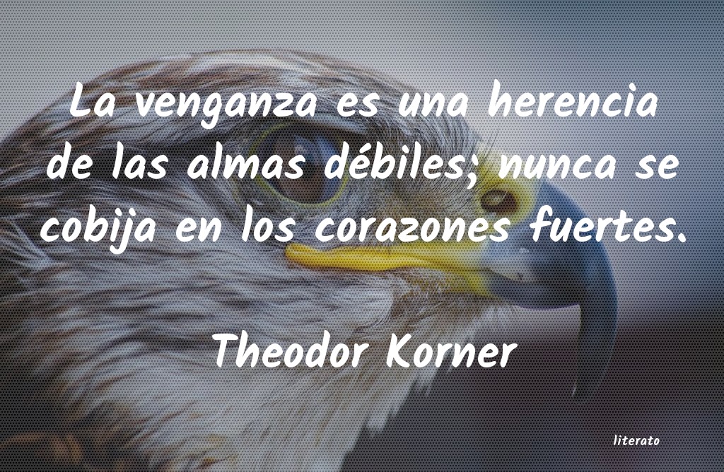 Frases de Theodor Korner