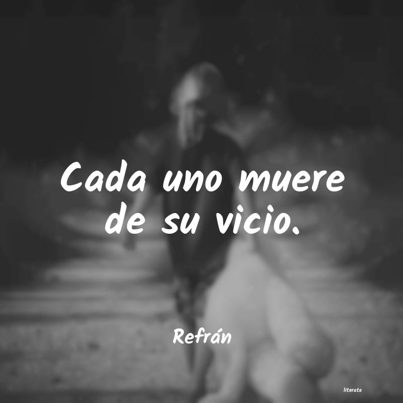 frases de Refrán