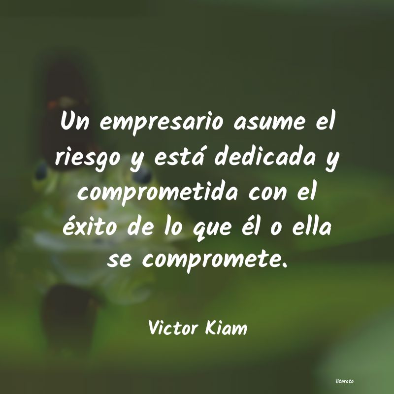 frases de Victor Kiam