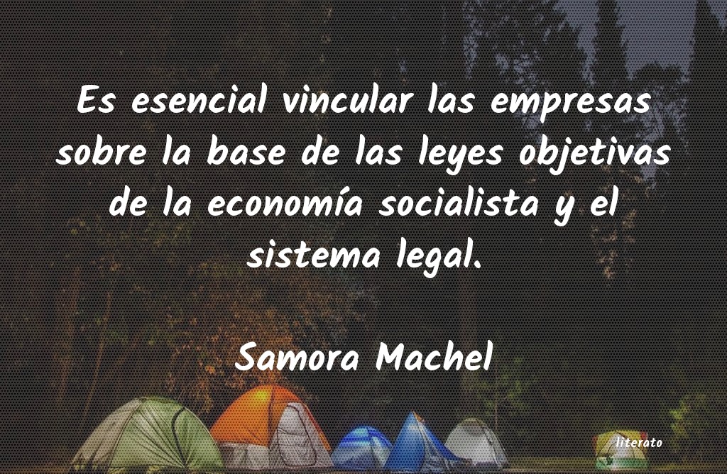 frases de Samora Machel