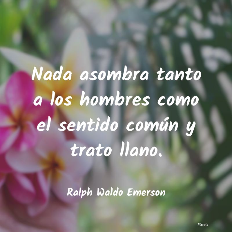 Frases de Ralph Waldo Emerson