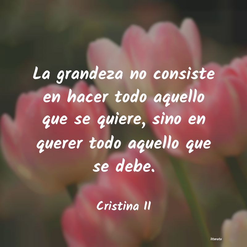 frases de Cristina II