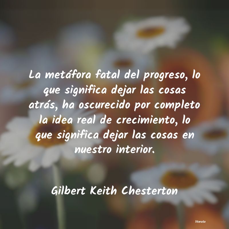 Frases de Gilbert Keith Chesterton