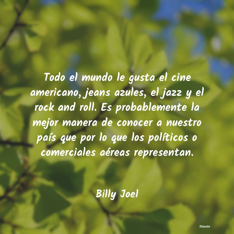 frases de Billy Joel