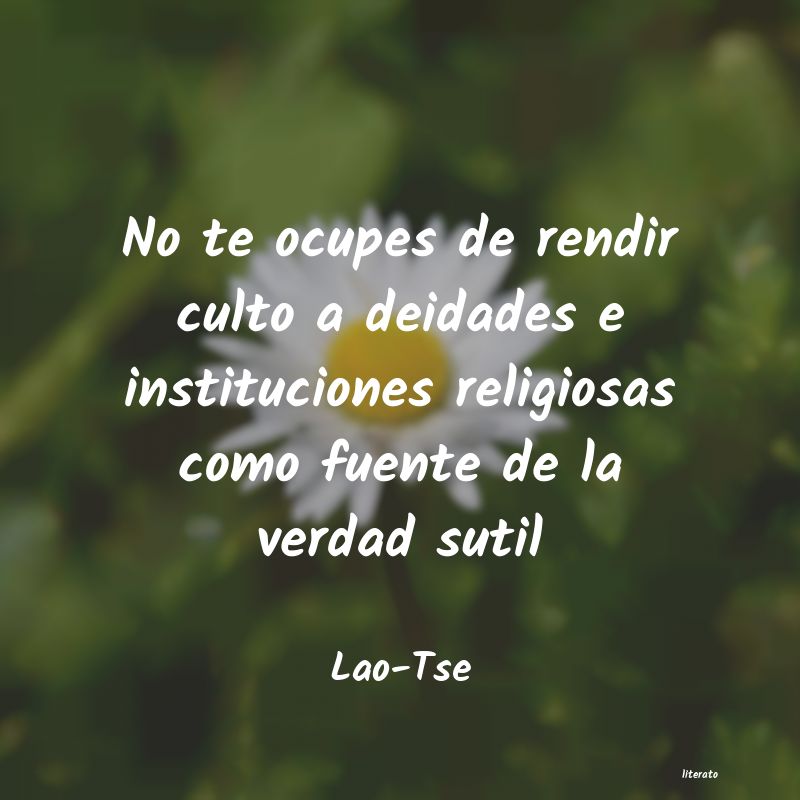 Frases de Lao-Tse