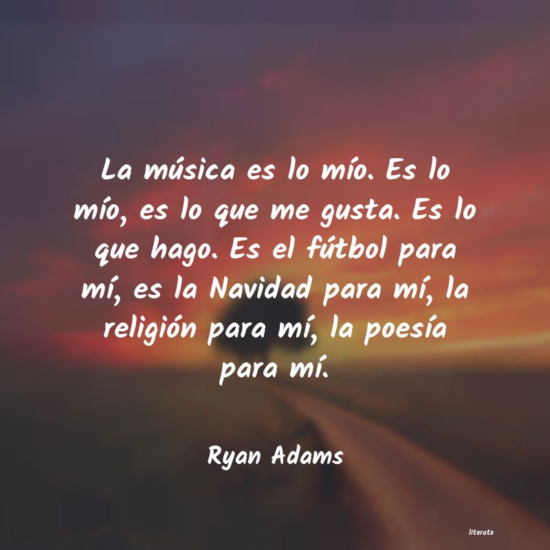 Frases de Ryan Adams