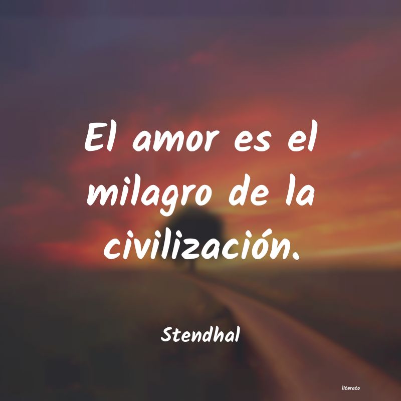 Frases de Stendhal