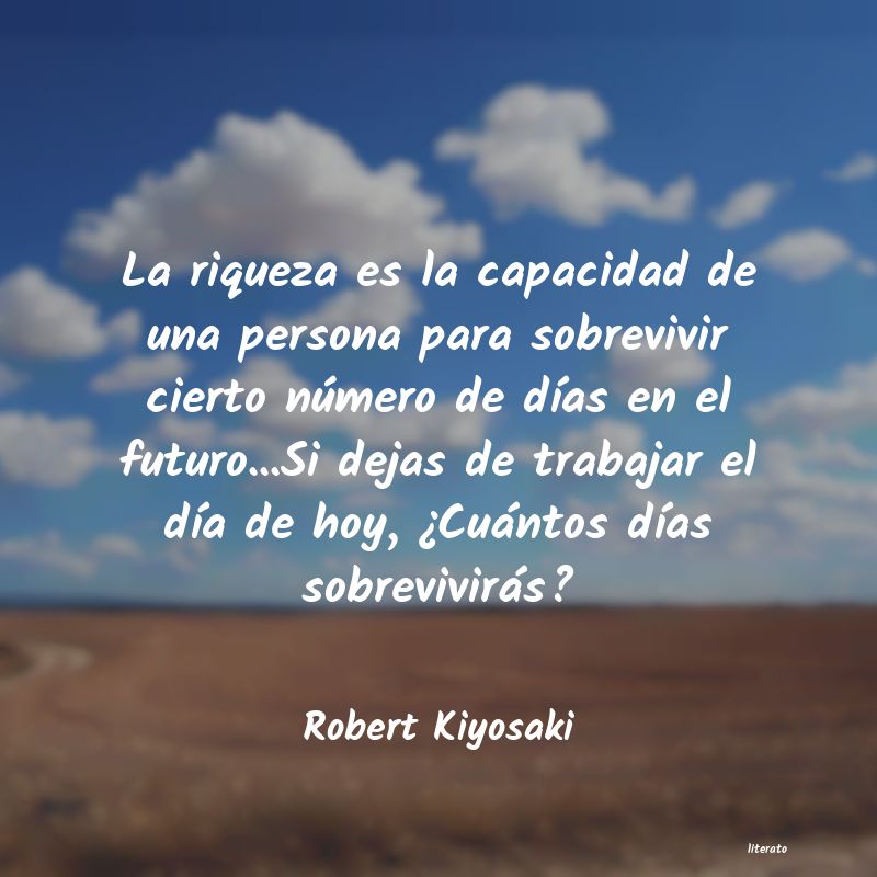 frases de Robert Kiyosaki