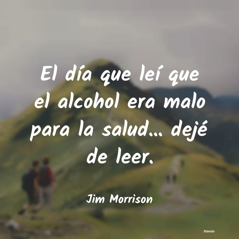 Frases de Jim Morrison