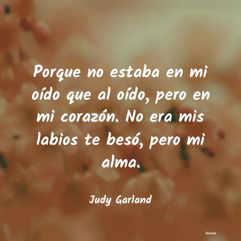 Frases de Judy Garland