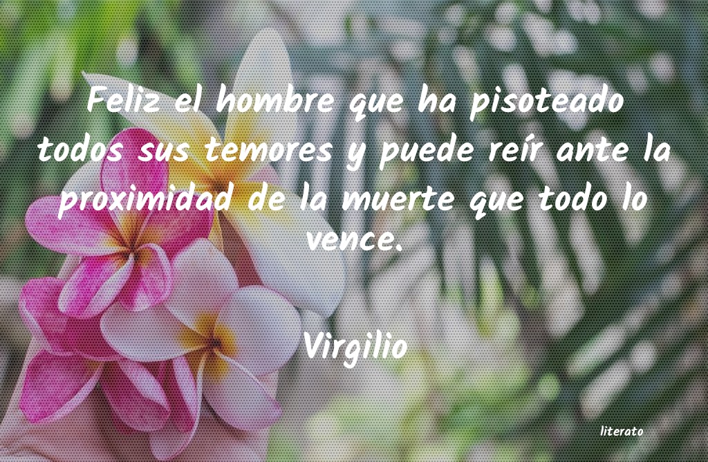frases de Virgilio