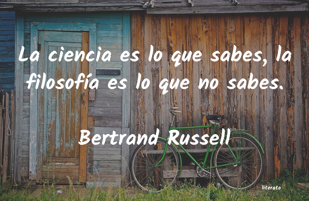 Frases de Bertrand Russell