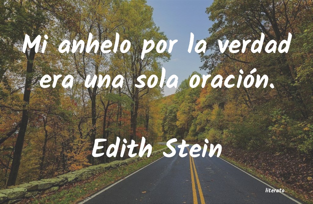 Frases de Edith Stein