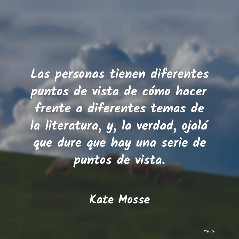 Frases de Kate Mosse