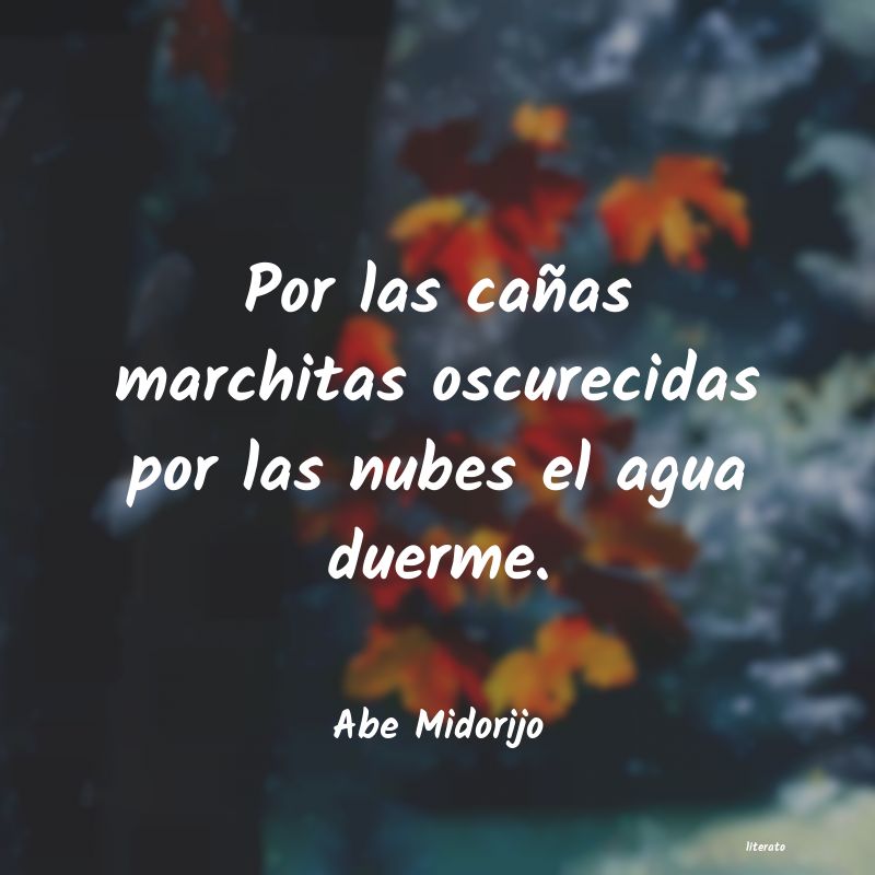 frases de Abe Midorijo