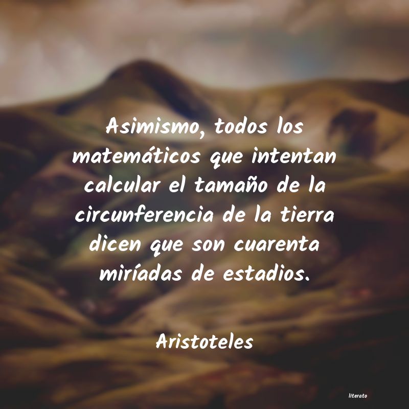 Frases de Aristoteles